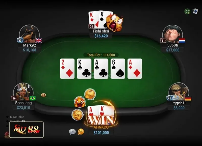 Các hình thức Poker trực tuyến mang lại nhiều ưu việt cho người chơi
